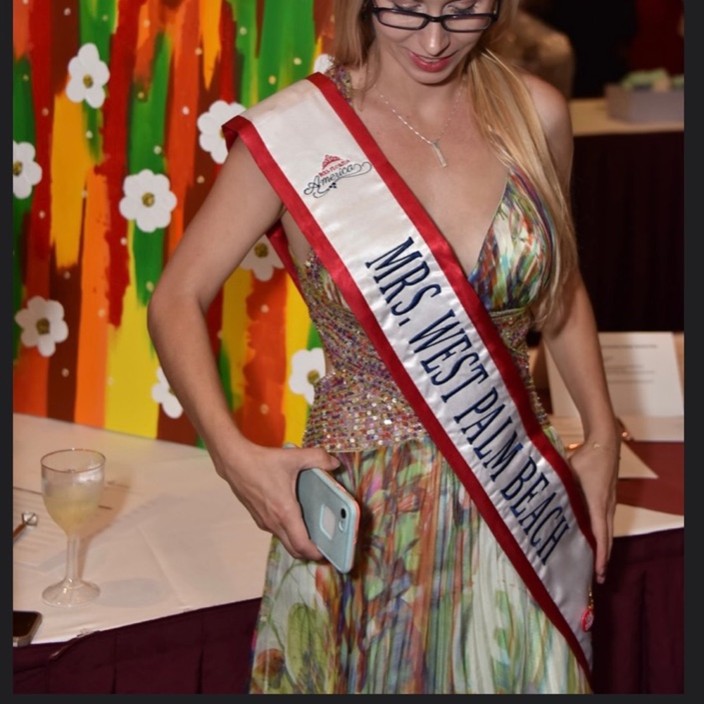 Multicolored Jovani Prom dress. Size 0